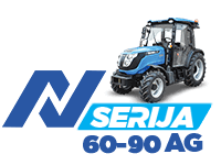 „Solis“ - N serijos 60–90 AG traktoriai - pirkite kompaktišką traktorių